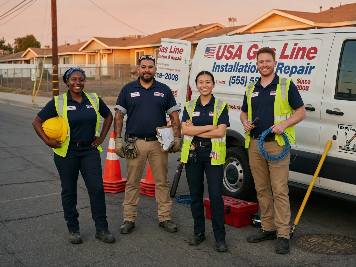 Gas Line Installation company in Knoxville, GA